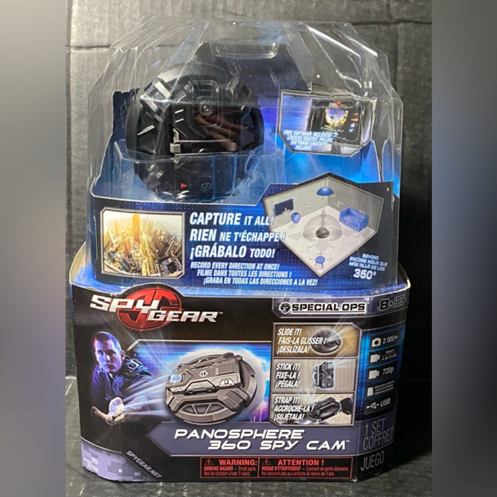 Spy Gear Panosphere 360 Spy Cam Brand New Sealed